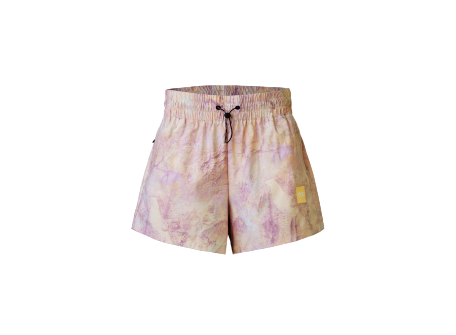 Picture Oslon Printed Tech Shorts Geology Cream