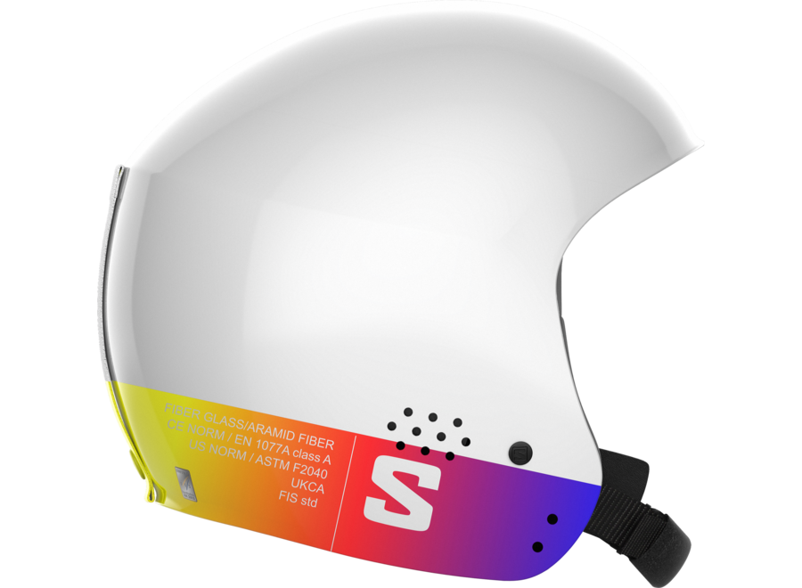 Salomon Helmet S/Race FIS Injected White Gradiant