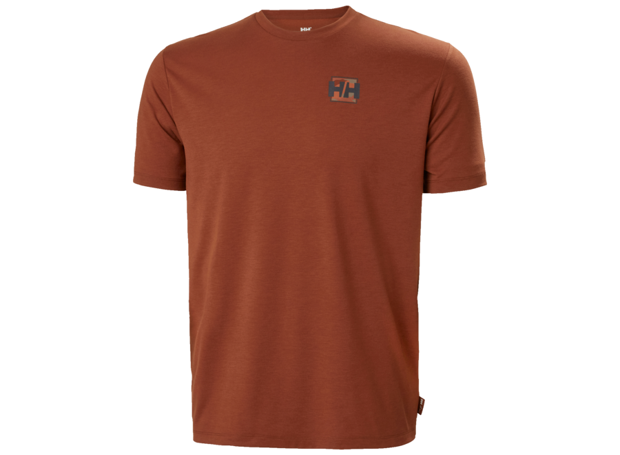 Helly Hansen Skog Recycled T-Shirt Iron Oxide