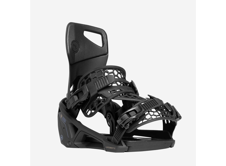 Nidecker Supermatic Premium Snowboard Binding Black