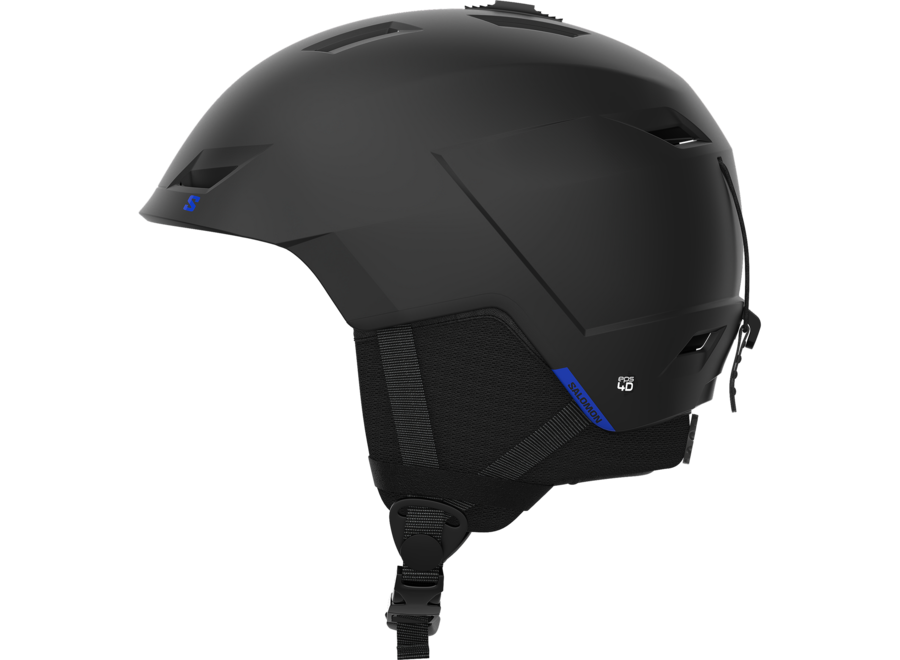 Salomon Helmet Pioneer LT Black Pop Race Blue