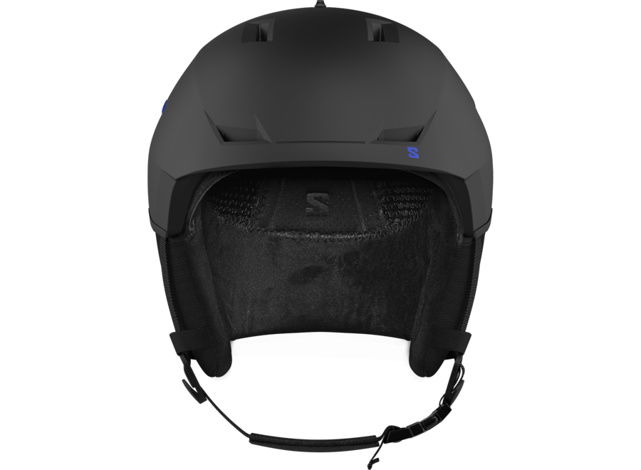 Salomon Helmet Pioneer LT Black Pop Race Blue