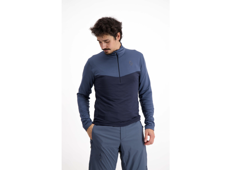 Scott Pullover M's Defined Light Metal Blue/Dark Blue