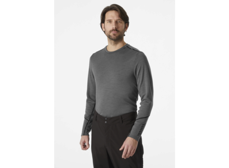 Helly Hansen Lifa Merino Midweight Crew Concrete