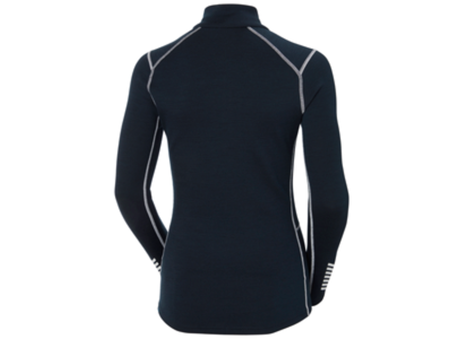 Helly Hansen W Lifa Merino Midw 1/2 Zip Navy