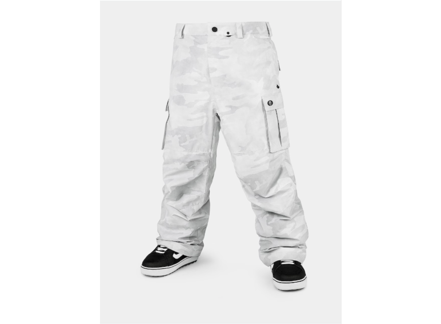 Volcom NWRK Baggy Pant White Camo - Snowfit