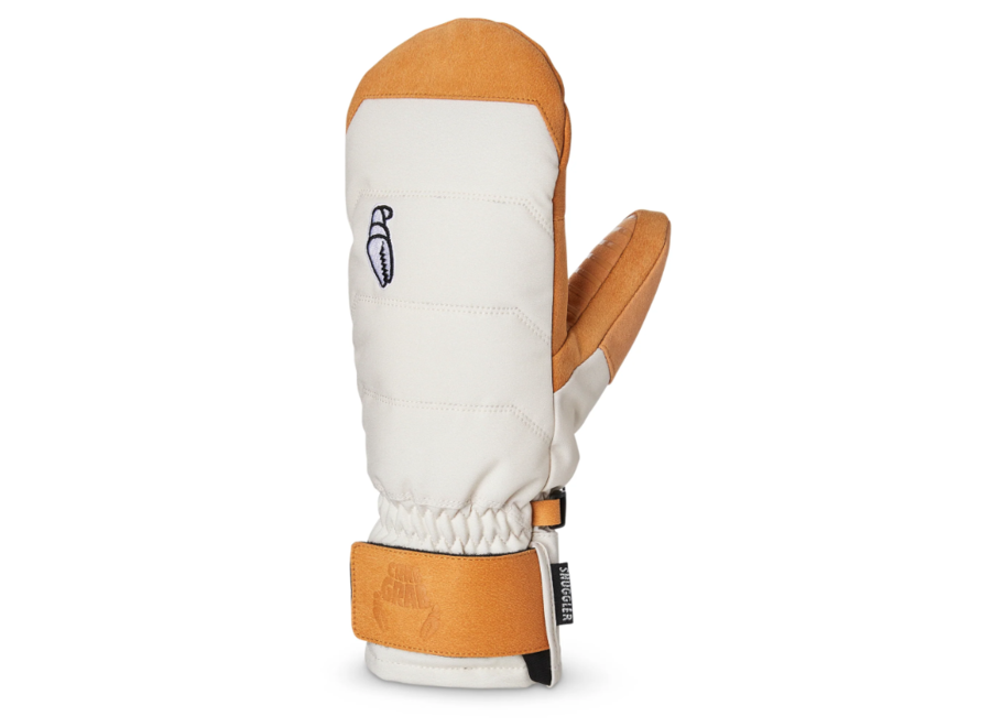 Crab Grab Snuggler Womens Mitt Cream and Tan