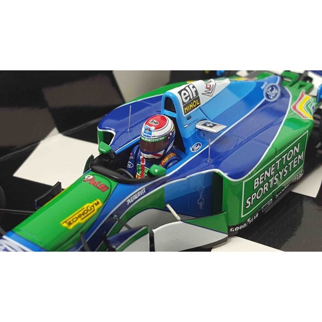 Minichamps Schaalmodel Jos Verstappen 3e plaats GP Hongarije 1994
