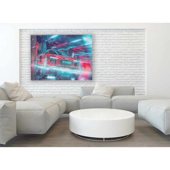 Audi R8 V10 Plus The Dream op plexiglas