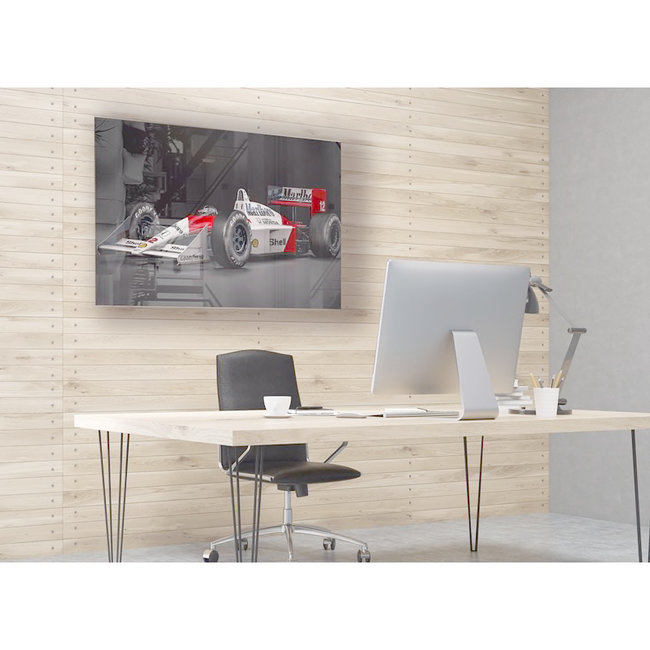 McLaren MP4 - Ayrton Senna op plexiglas