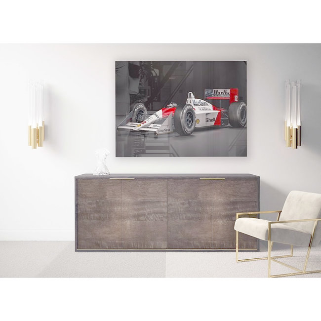 McLaren MP4 - Ayrton Senna op plexiglas