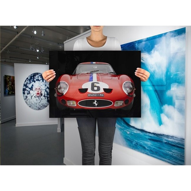 Ferrari 250 GTO 1962 op plexiglas