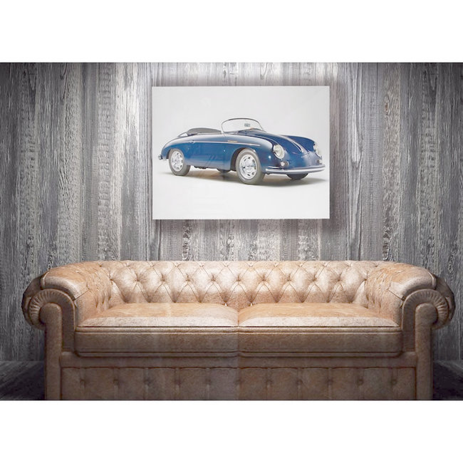 Porsche 356 1600 Speedster op plexiglas