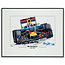 Max Verstappen Litho + Artwork RB12 - 2016 | Red Bull Racing