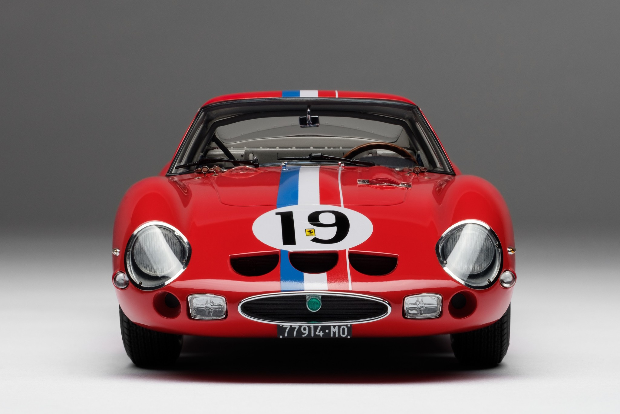 Kyosho 1962 Ferrari 250 GTO #19 24hr Le Mans 1962 Red 1:18
