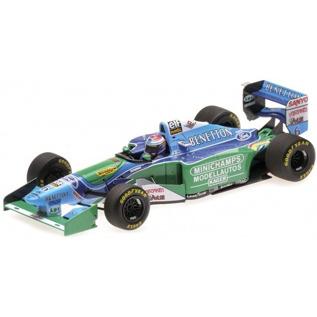 Minichamps 1:43 Schaalmodel Jos Verstappen GP Belgie 1994