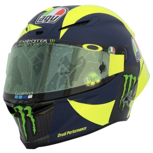 Schaalmodel Valentino Rossi helm 1:2 | 2019 Minichamps Racing-Art.nl