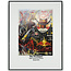 Max Verstappen Litho Print 8th victory Brasil 2019  met lijst