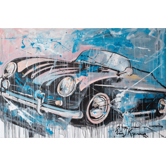 Porsche Porsche Speedster schilderij van Eric Jan Kremer