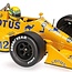 Minichamps Schaalmodel Ayrton Senna 1:18 - Winnaar Monaco 1987  | Lotus Honda 99T