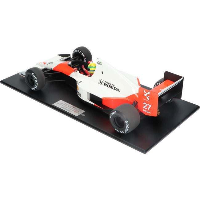 Minichamps Schaalmodel Ayrton Senna McLaren Honda- Wereldkampioen 1990