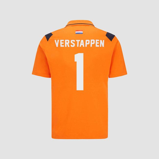 Red Bull Racing Max Verstappen Polo-Shirt 2022 Oranje