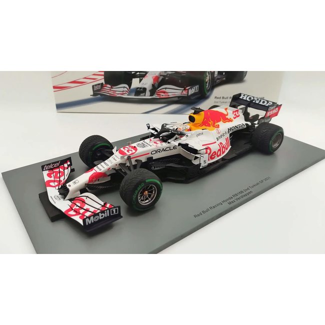 Spark Red Bull Racing Honda RB16B #33 Max Verstappen Turkish GP 2021 1:18