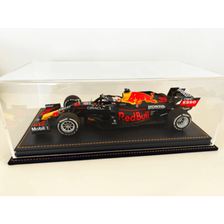 Vitrine Monza Luxury plexiglas voor 1:18 model -Blauw