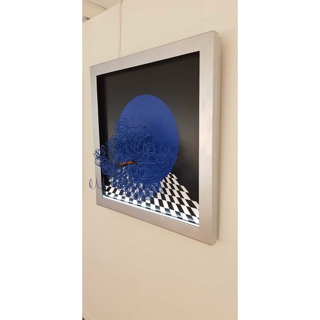 3D kunstwerk Clouds of dust