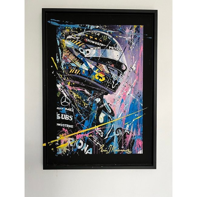 Lewis Hamilton Giclee - Eric Jan Kremer