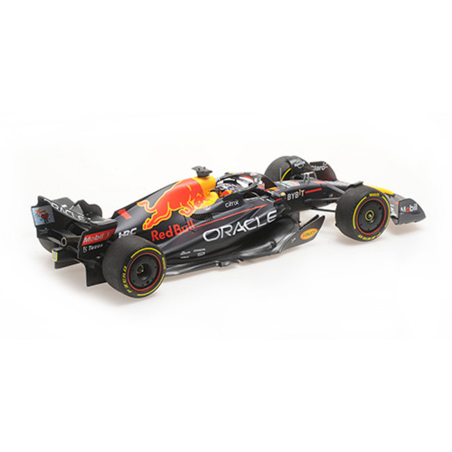 Minichamps Max Verstappen Winner GP Miami RB18 modelauto GP 1:18 2022