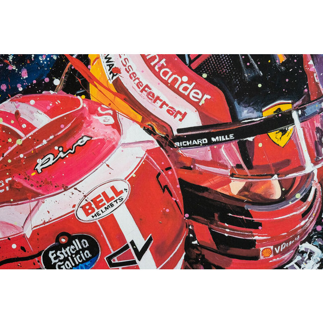 Giclee Sainz en LeClerc - Eric Jan Kremer