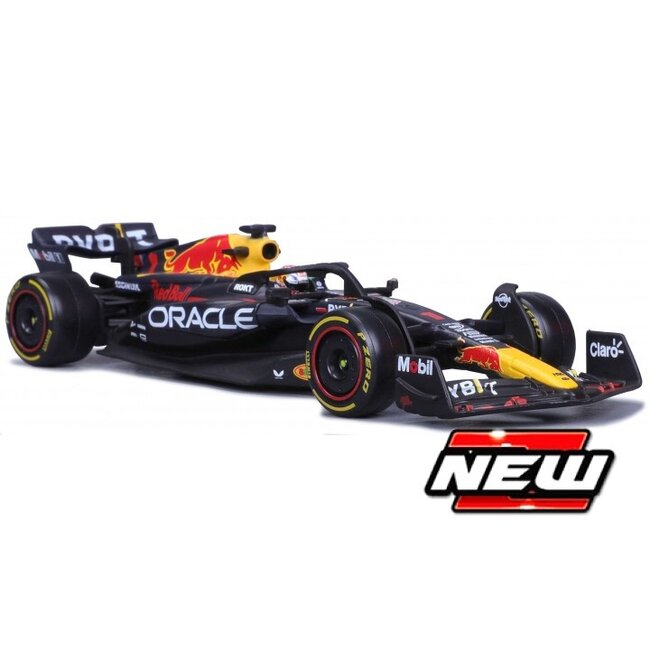 Bburago Verstappen Red Bull RB19 World champion 2023