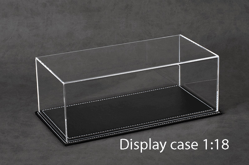 GP-REPLICAS 18GP-VET VITRINE DISPLAY - SEULE COUVERTURE TRANSPARENTE
