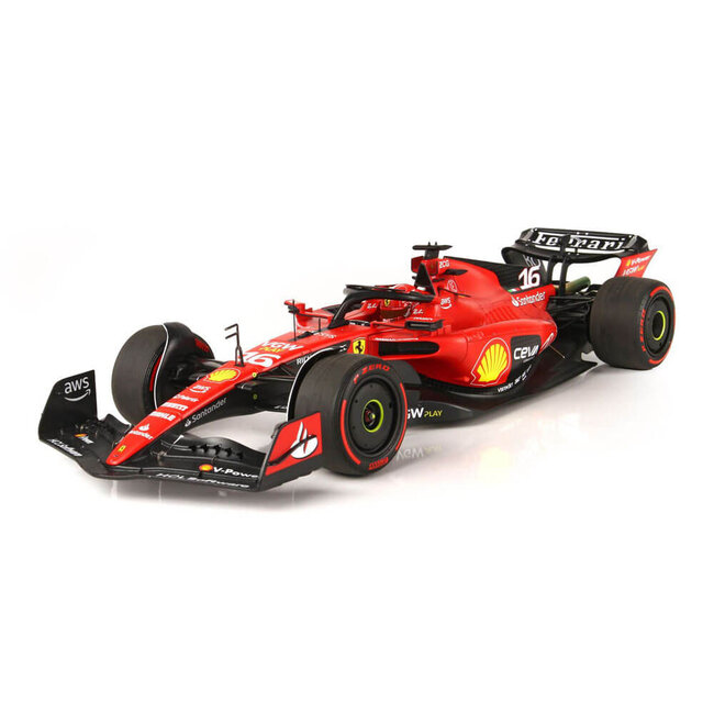 BBR Models Ferrari LeClerc 1:18 schaalmodel 2023 GP Belgie