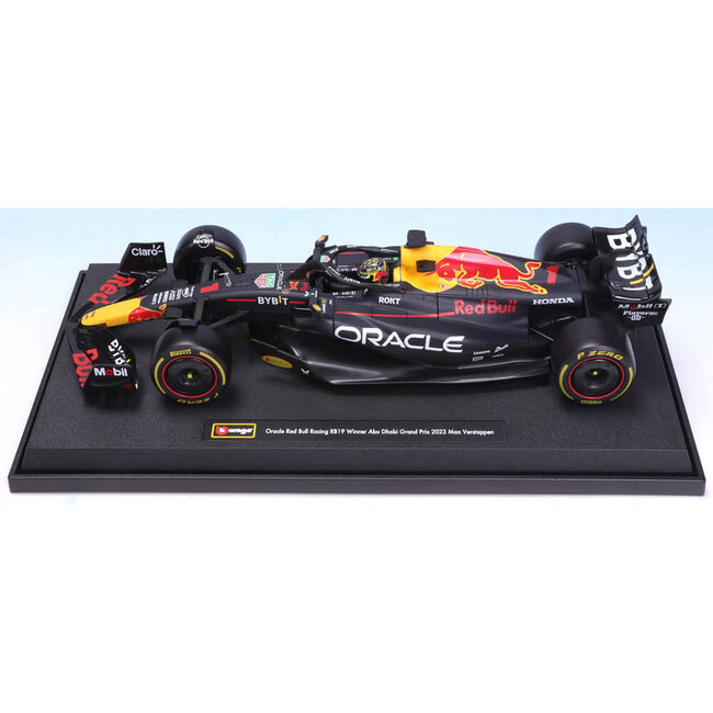 Bburago Verstappen Red Bull RB19 Abu Dhabi 2023