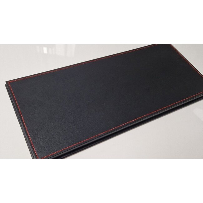 Luxe vitrine plexiglas 1:12 lederen ondergrond