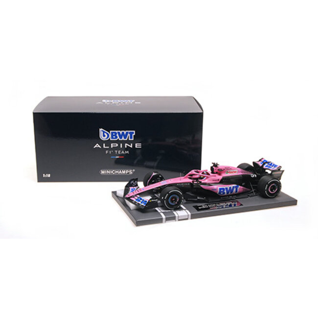 Minichamps 2023 Alpine F1 Team schaalmodel - Esteban Ocon