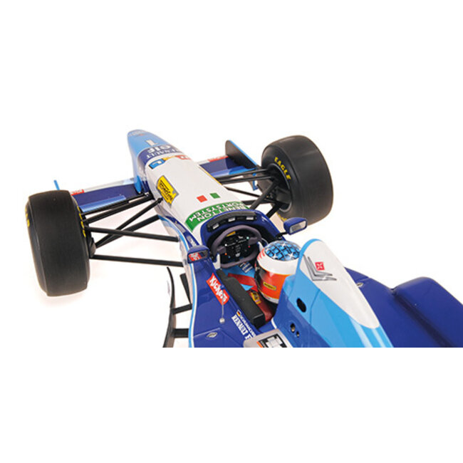 Minichamps Schaalmodel 1:12 Michael Schumacher - Worldchampion 1995 - Benneton Ford B195