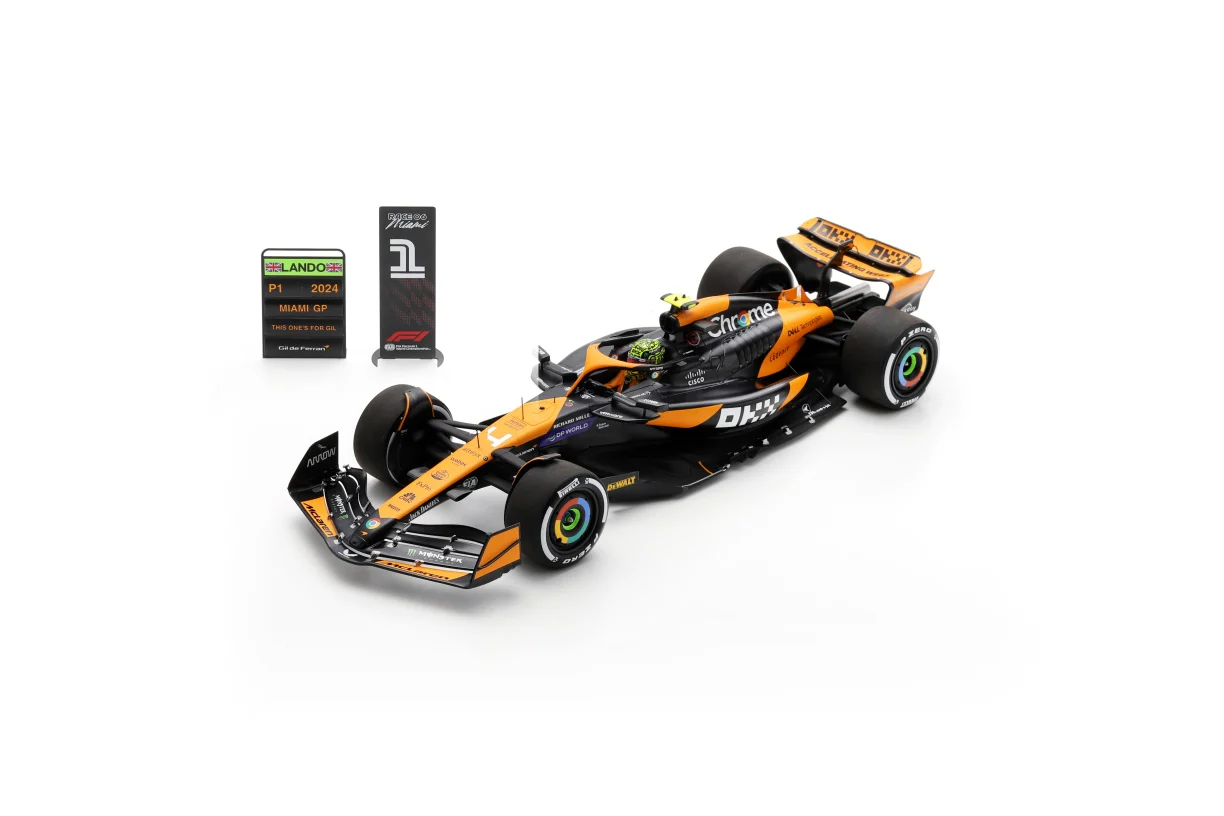 Spark 1:18 McLaren F1 Team MCL38 Lando Norris 2024 - Racing-Art.nl