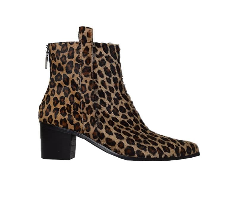 ZIVAANO -Ankleboot Cato leopard - Women 