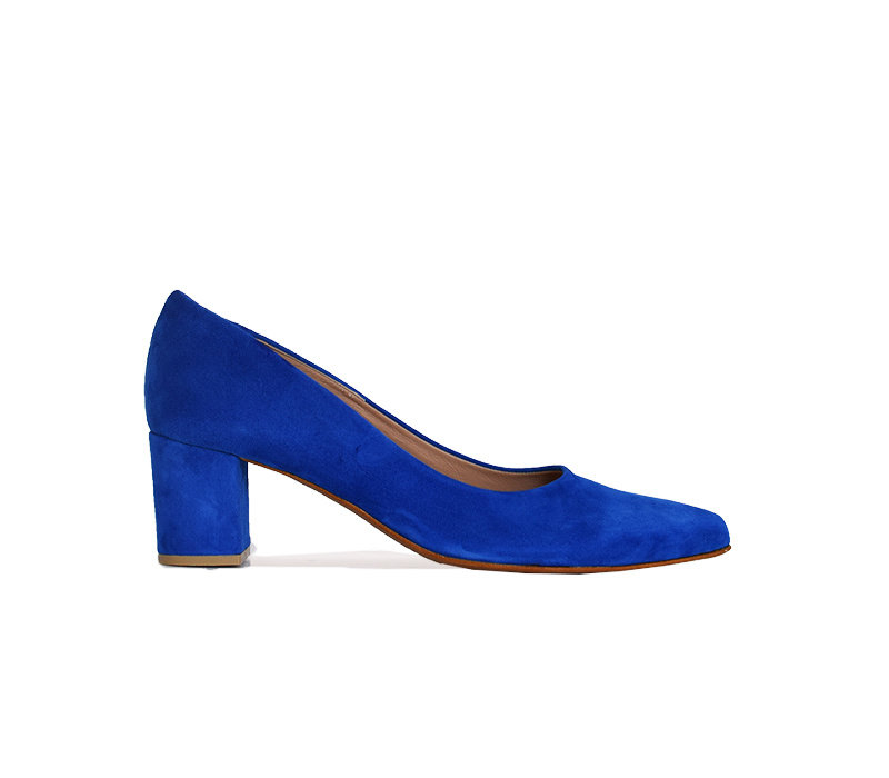 electric blue heels pumps