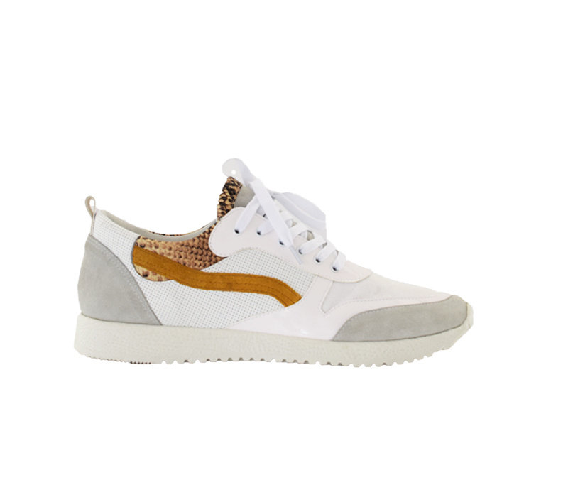 ZIVAANO Sneaker Roos wit (damesschoenen in grote maten ZIVAANO Enkellaarsjes (damesschoenen maat 42 43 44 45 46