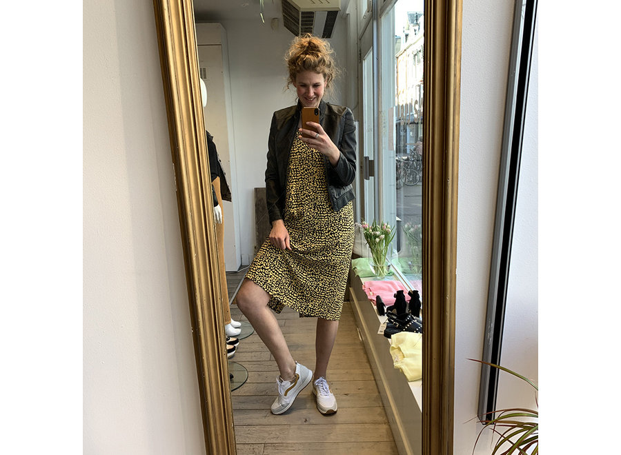 Sneaker Wit met Slangenprint ALQ000E5L_WHITKB - Bullboxer