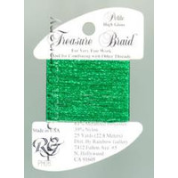 Petite Treasure Braid High Gloss Christmas Green - Rainbow Gallery
