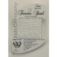 Petite Treasure Braid High Gloss White Pearl - Rainbow Gallery