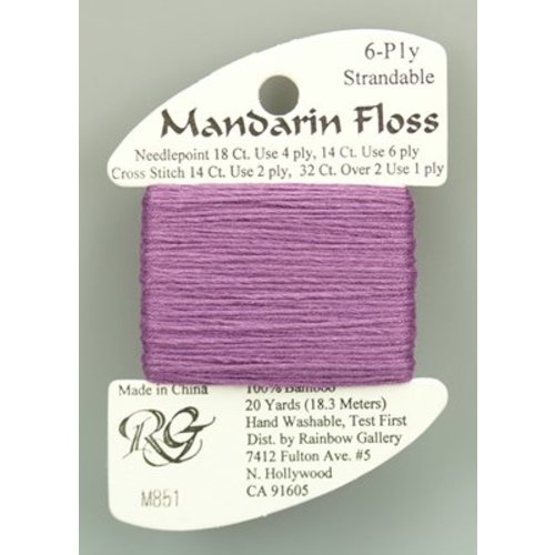 Rainbow Gallery Mandarin Floss Antique Violet - Rainbow Gallery