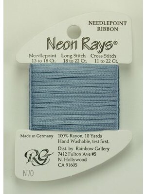 Rainbow Gallery Neon Rays Pale Denim - Rainbow Gallery