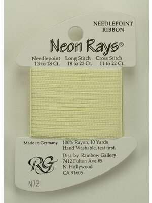 Rainbow Gallery Neon Rays Pale Yellow - Rainbow Gallery