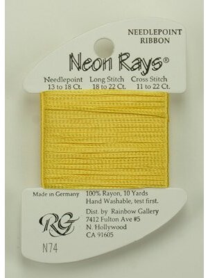 Rainbow Gallery Neon Rays Golden Yellow - Rainbow Gallery